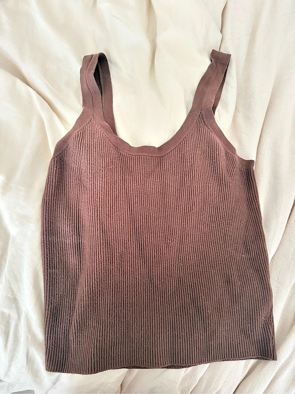 Abercrombie & Fitch Rib Scoop Neck Tank